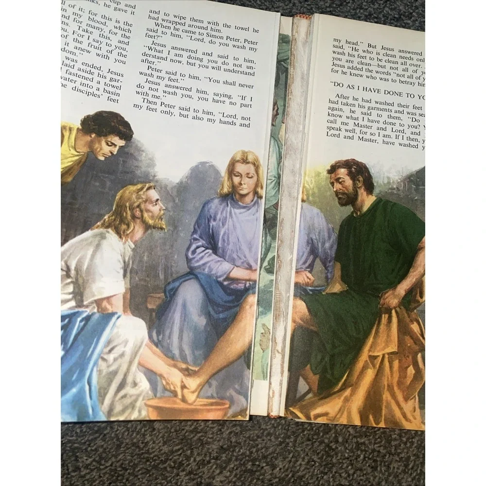 The Children's Bible by Golden Press Hardcover 1965 ACCEPTABLE Tenth Printing